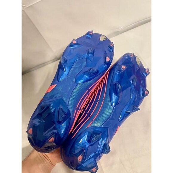 adidas Predator Edge.1 FG Blue/Pink Cleats Soccer Shoes H02954 Men 11 NEW main image 7
